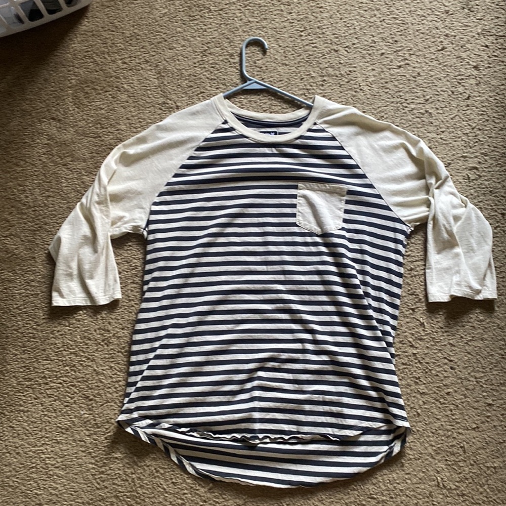 Hurley 3/4 baseball raglan shirt